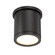 Tube LED Flush Mount in Black (34|FM-W2605-BK)