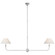 Piaf LED Linear Pendant in Plaster White (268|TOB 5455PW-L)