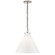Katie Conical One Light Pendant in Polished Nickel (268|TOB 5226PN/G6-WG)