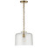 Katie Dome One Light Pendant in Hand-Rubbed Antique Brass (268|TOB 5226HAB/G5-SG)