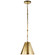 Goodman One Light Pendant in Hand-Rubbed Antique Brass (268|TOB 5089HAB-HAB)