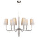 Farlane Six Light Chandelier in Polished Silver (268|TOB 5018PS-NP)