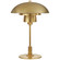 Whitman One Light Desk Lamp in Hand-Rubbed Antique Brass (268|TOB 3513HAB-HAB)