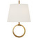 Simone Two Light Wall Sconce in Hand-Rubbed Antique Brass (268|TOB 2630HAB-L)