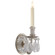 Elizabeth One Light Wall Sconce in Burnished Silver Leaf (268|TOB 2235BSL)