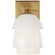 Whitman One Light Wall Sconce in Hand-Rubbed Antique Brass (268|TOB 2111HAB-WG)