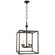 Bastien Four Light Lantern in Aged Iron (268|SP 5004AI)