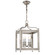 Greggory Four Light Lantern in Polished Nickel (268|SP 5001PN)