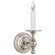 Classic One Light Wall Sconce in Polished Nickel (268|SL 2815PN)