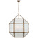 Morris Three Light Lantern in Gilded Iron (268|SK 5010GI-FG)