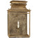 Flea Market Lantern One Light Wall Sconce in Gilded Iron (268|SK 2301GI)