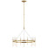 Overture LED Chandelier in Natural Brass (268|PB 5030NB-CG)