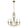 Milan Six Light Chandelier in Venetian Gold (268|NW 5030VG)