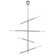 Rousseau LED Chandelier in Polished Nickel (268|KW 5593PN-EC)