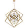 Cubist Four Light Chandelier in Gild (268|KW 5021G-CG)