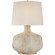 Beton One Light Table Lamp in Antiqued White Ceramic (268|KW 3614AWC-L)