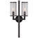 Liaison Two Light Wall Sconce in Bronze (268|KW 2201BZ-CG)