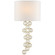 Milazzo One Light Wall Sconce in Gild and Crystal (268|JN 2202G/CG-L)