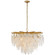 Cora LED Chandelier in Antique-Burnished Brass (268|CHC 5911AB-ALB)