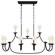 Flemish 11 Light Linear Pendant in Aged Iron (268|CHC 5495AI-L)