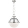 Adrian LED Pendant in Polished Nickel (268|CHC 5491PN-WG)