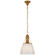 Prestwick One Light Pendant in Antique-Burnished Brass (268|CHC 5475AB-WG)