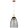 Andros LED Pendant in Antique-Burnished Brass (268|CHC 5426AB-SMG)