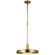 Ruhlmann LED Pendant in Antique-Burnished Brass (268|CHC 5301AB-WG)