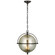 Bayridge LED Pendant in Aged Iron (268|CHC 5065AI-MG)