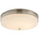 Launceton LED Flush Mount in Polished Nickel (268|CHC 4601PN-WG)