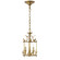 Diego Three Light Lantern in Gilded Iron (268|CHC 3109GI)