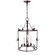 Diego Four Light Lantern in Hand Painted Rust Finish (268|CHC 3108R)