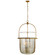 Lorford Four Light Lantern in Gilded Iron (268|CHC 2271GI-MG)