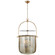 Lorford Four Light Lantern in Gilded Iron (268|CHC 2270GI-MG)