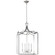 Darlana Fancy Four Light Lantern in Polished Nickel (268|CHC 2181PN)