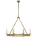 Launceton Six Light Chandelier in Antique-Burnished Brass (268|CHC 1603AB)