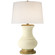 Deauville One Light Table Lamp in Tea Stain Crackle (268|CHA 8608TS-L)