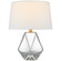 Gemma LED Table Lamp in Clear Glass (268|CHA 8437CG-L)