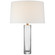Fallon LED Table Lamp in Clear Glass (268|CHA 8436CG-L)