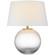 Masie LED Table Lamp in Clear Glass (268|CHA 8434CG-L)