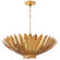 Hampton Six Light Chandelier in Gild (268|ARN 5011G)