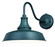 Dorado One Light Outdoor Wall Mount in Hunter Green and White (63|T0483)