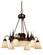 Bozeman Nine Light Chandelier in Burnished Bronze (63|CH55706BBZ)