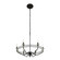 Monroe Six Light Chandelier in Carbon (137|363C06CB)