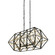 Marcia Three Light Linear Pendant in Matte Black/French Gold (137|353N03MBFG)