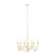 Brentwood Six Light Chandelier in Country White (137|350C06CW)