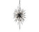 Orbital 20 Light Foyer Pendant in Carbon (137|311F20CB)