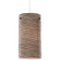 Flow One Light Mini Pendant in Hammered Ore (137|241M01HO)