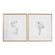 Botanical Sketches Wall Art in Silver Leaf (52|33649)