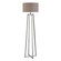 Keokee One Light Floor Lamp in Polished Stainless Steel (52|28111)